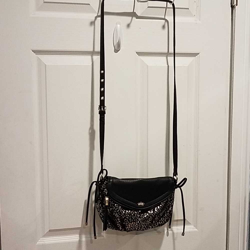 Juicy Couture crossbody purse cheetah print